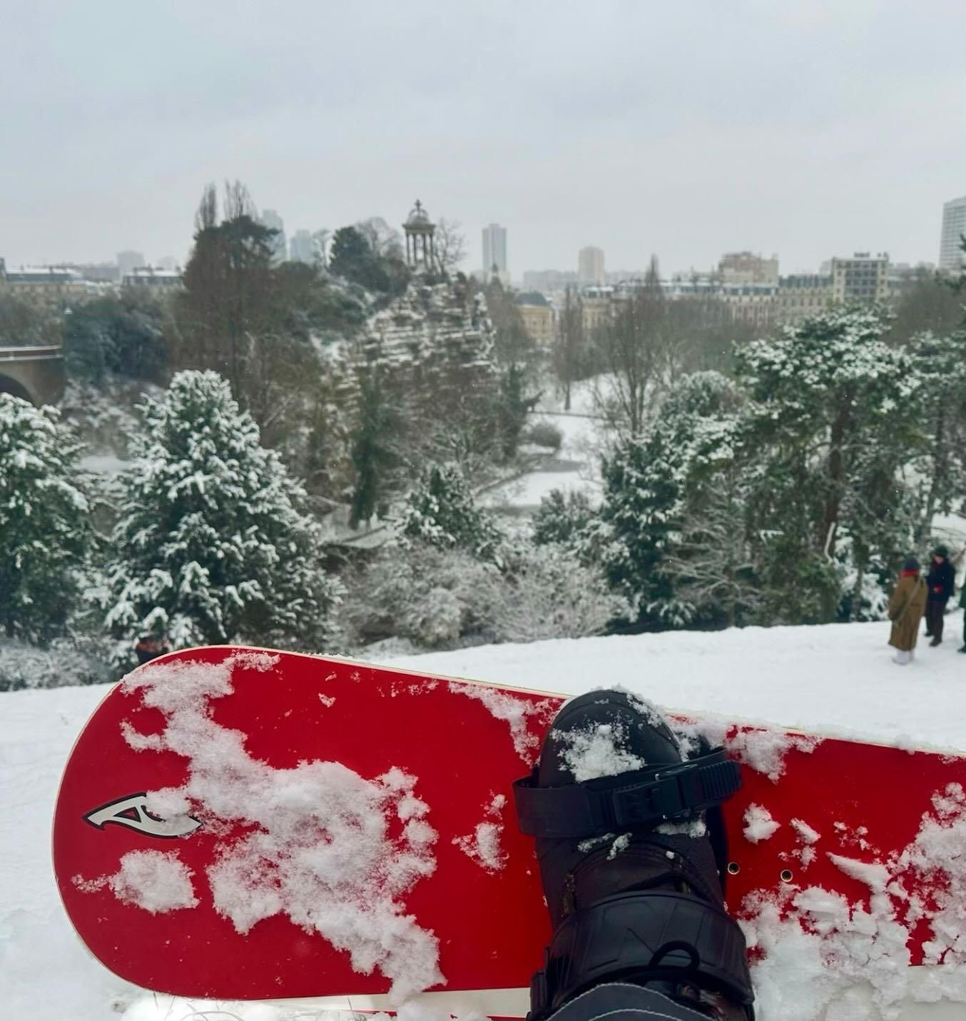 Paris, Parc des Buttes Chaumont, 7 Janvier 2026
