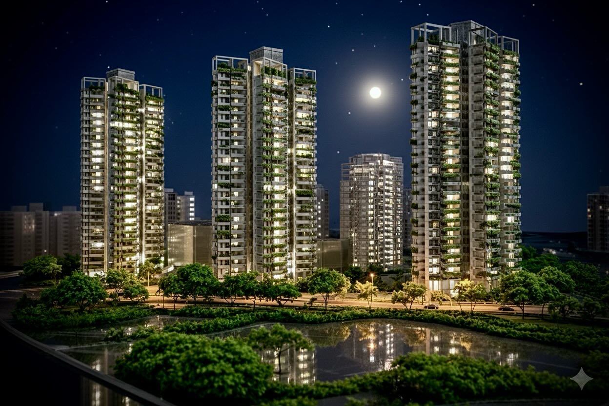 Vincent Lienard, 3 tours de logements, Fuzhou, Chine, 2005