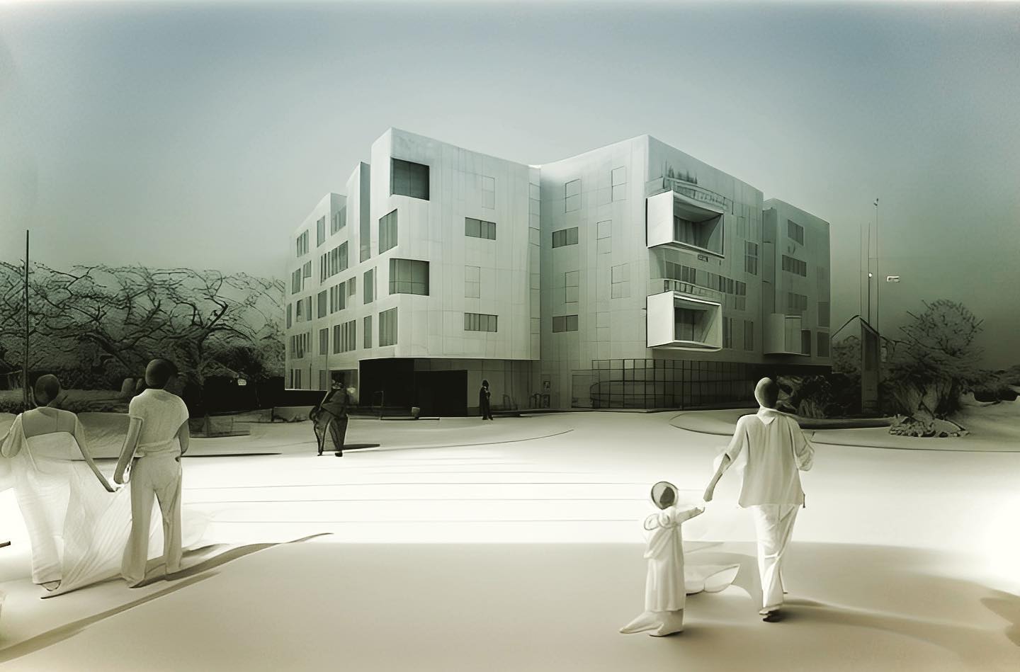 / Lazarevic. Apartments, Competition, Montmagny, France, 2013