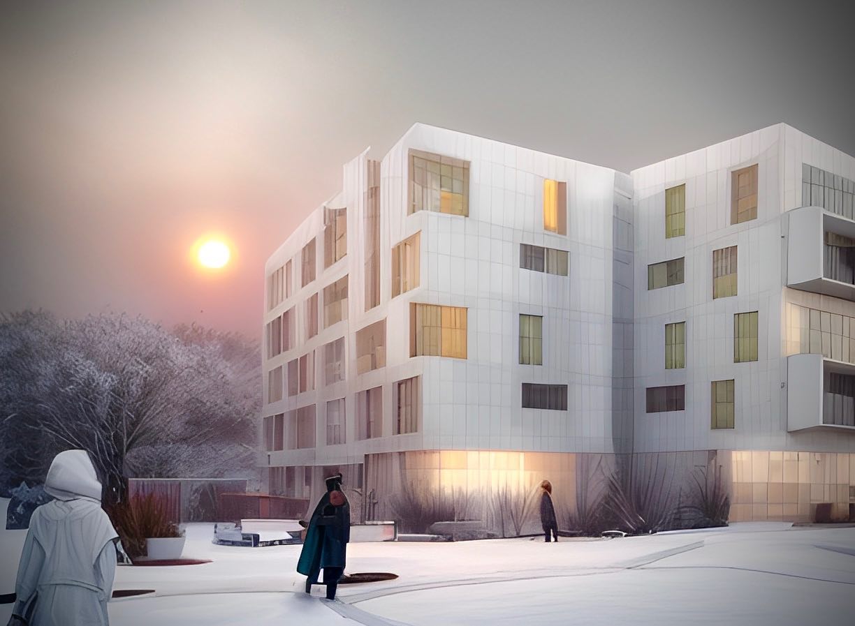 / Lazarevic. Apartments, Competition, lazarevic, Montmagny, France, 2013